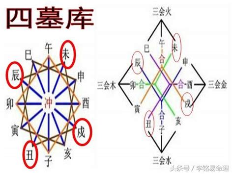 墓庫 八字 易經圖